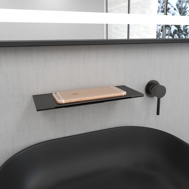 304 الفولاذ المقاوم للصدأ الأسود جدار جبل الحمام شلال الحنفية