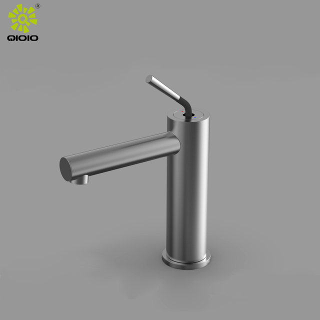 2021 منتج جديد 304 الفولاذ المقاوم للصدأ حنفيات حوض الحمام المختلطة الساخنة والباردة