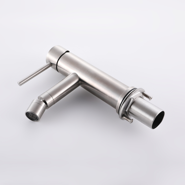 304 صنبور بيديت للحمام من الفولاذ المقاوم للصدأ بمقبض واحد