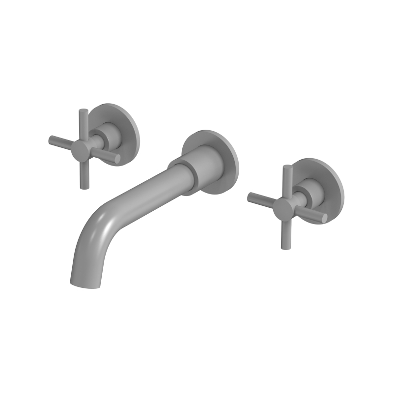 صنبور معدني مثبت على الحائط من الفولاذ المقاوم للصدأ