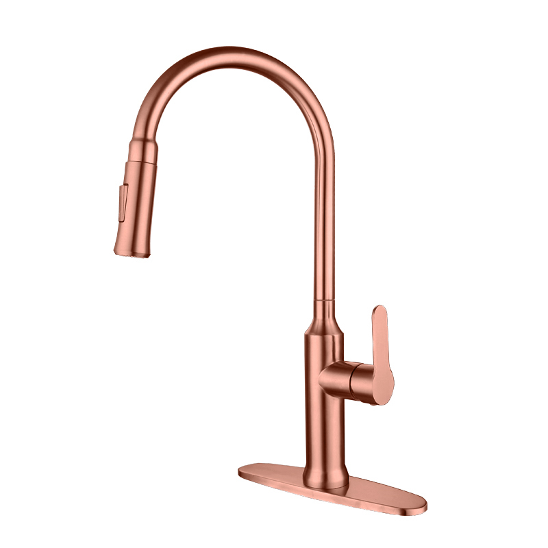 304 الفولاذ المقاوم للصدأ سحب صنبور المطبخ