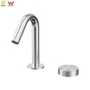 304 سطح من الفولاذ المقاوم للصدأ الخيالة 2-Hole حوض للحمام خلاط رافعة واحدة التقدمية مقبض شلال صنبور