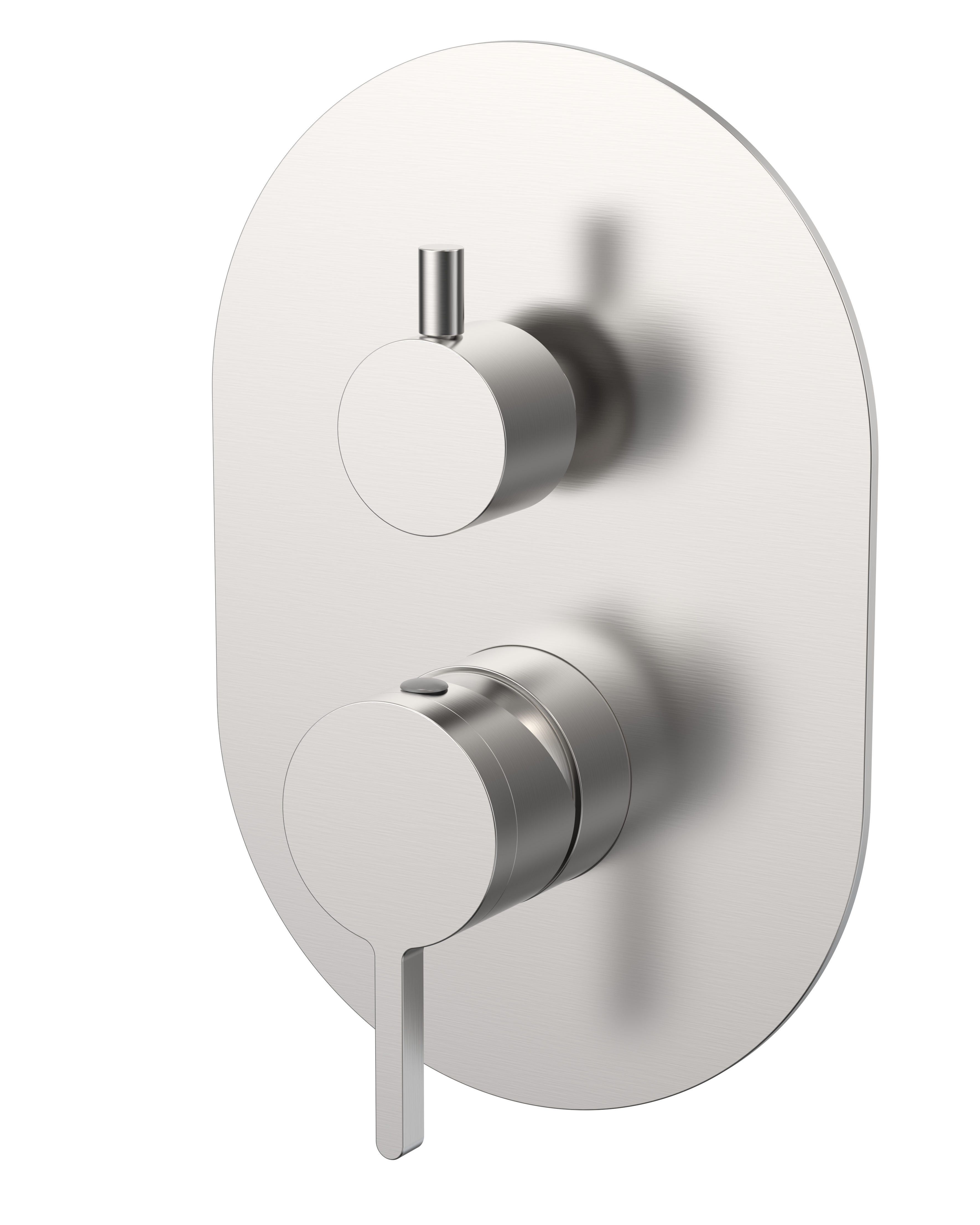 صنبور الحمام من النيكل المصقول