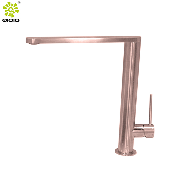 304 الفولاذ المقاوم للصدأ المصقول والبارد صنبور المطبخ خلاط