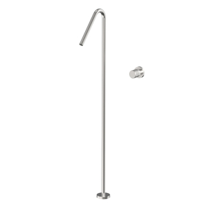 جديد 304 الفولاذ المقاوم للصدأ نحي النيكل أرضية الحمام نوع مقبض حوض واحد الحنفية