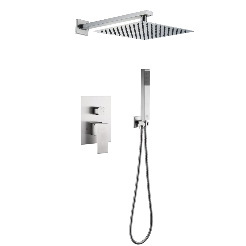 طقم دش مخفي من الفولاذ المقاوم للصدأ 304