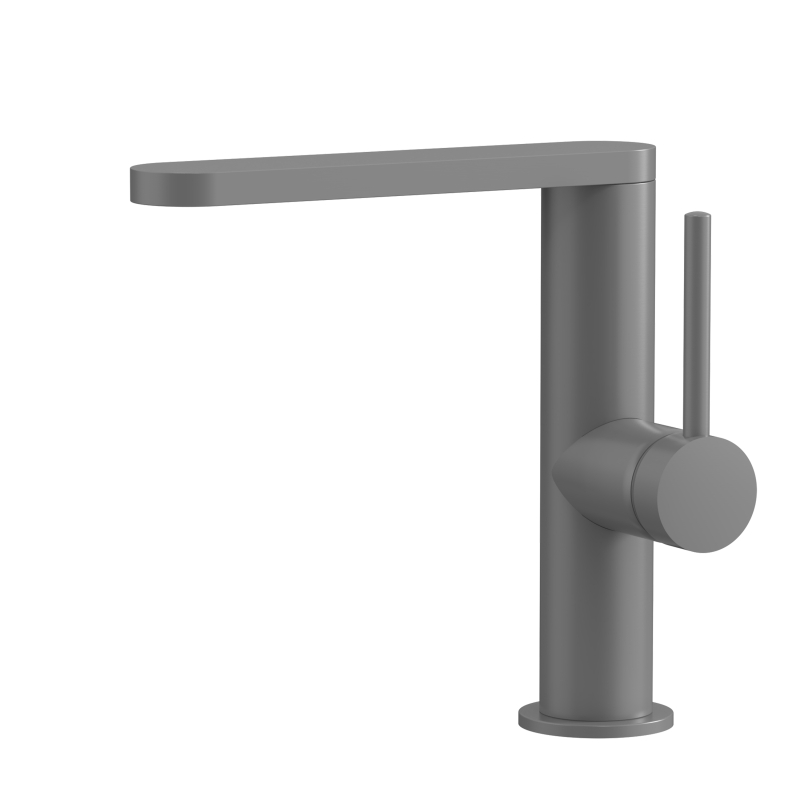 صنبور بالوعة الفولاذ المقاوم للصدأ باللون الأسود