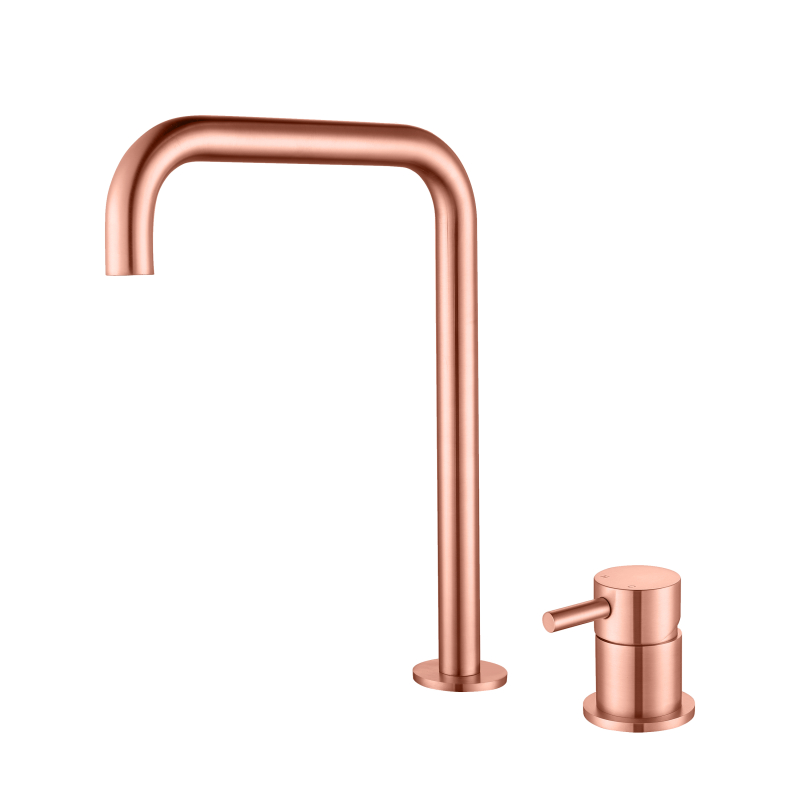 النحاس الحامض ارتفع الذهب الفولاذ المقاوم للصدأ سفينة بالوعة الحنفية