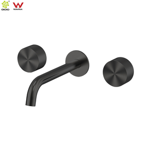 صنبور حمام PVD Gun 304 من الفولاذ المقاوم للصدأ خلاط حوض شلال مخفي للحمام الحديث 