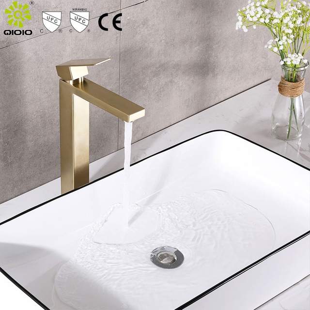 CUPC جودة عالية الذهب الوردي غسل الوجه فندق درجة المياه جديد Dometic صنبور الحمام مرحاض حوض المياه صنبور